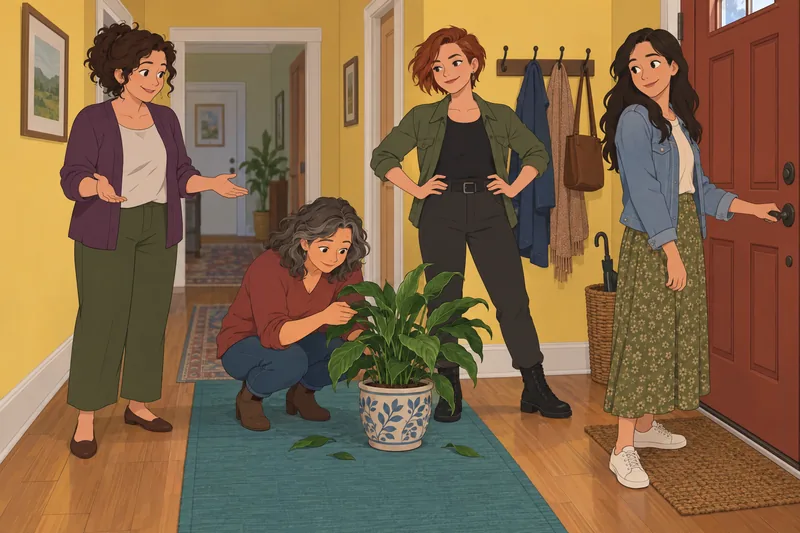 Quiz ¿Qué hermana afronta un imprevisto doméstico.