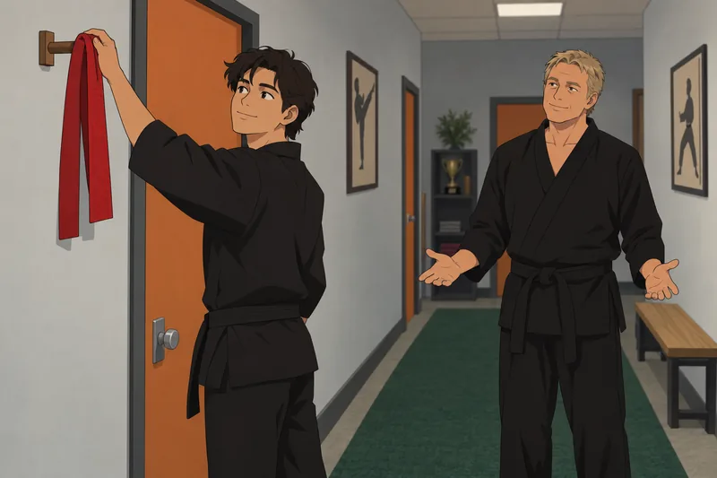 Which Cobra Kai quiz follows a turning point.
