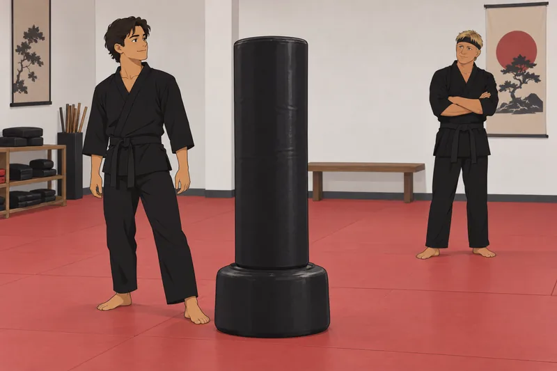 ¿Qué personaje de Cobra Kai? Práctica disciplinada.