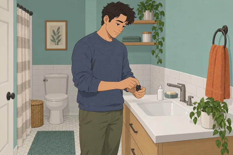 Which Contact Lenses: a patient closes a case.