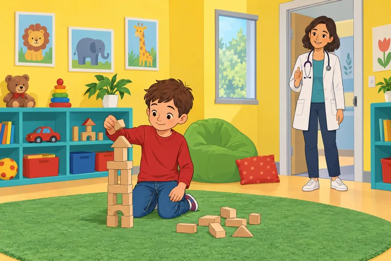 Quiz ¿Qué tipo: un niño construye bloques.