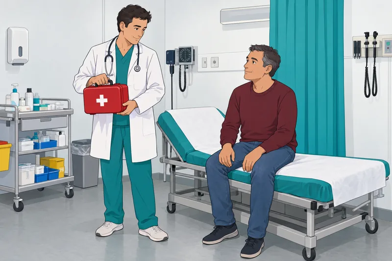 Quiz ¿Qué tipo: un médico prepara urgencias.