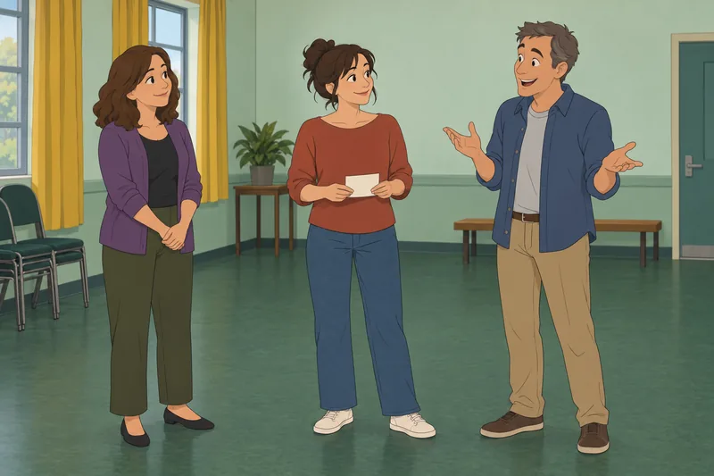 ¿Qué personaje de Friends ensaya con humor?