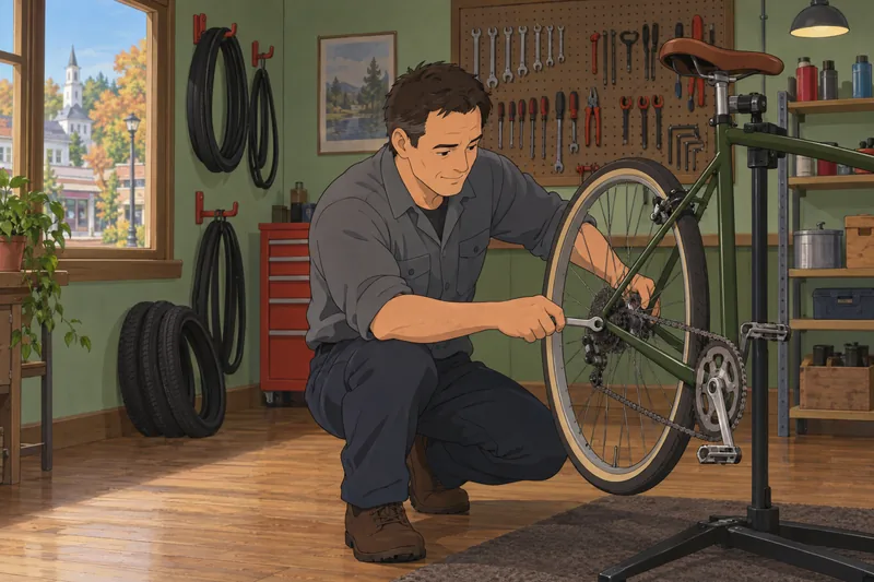 Which Gilmore Girls quiz shows a repair-shop owner.