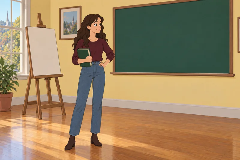 Quiz ¿Qué personaje estudia con atención.