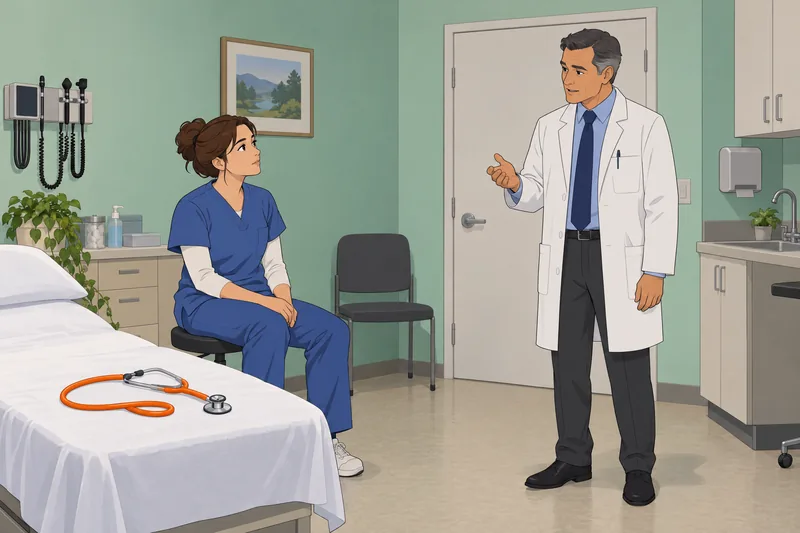 Which Grey's Anatomy captures a quiet mentoring moment.
