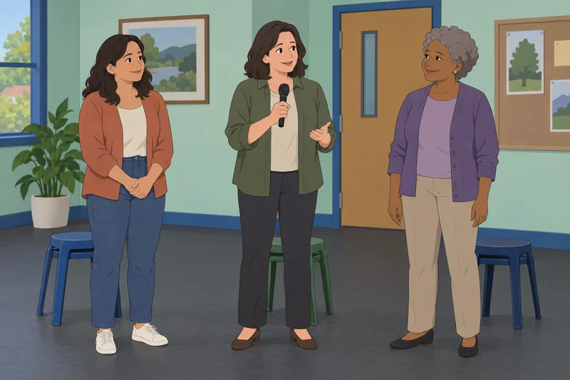 cuestionario ¿Qué tipo muestra mujeres conversando.