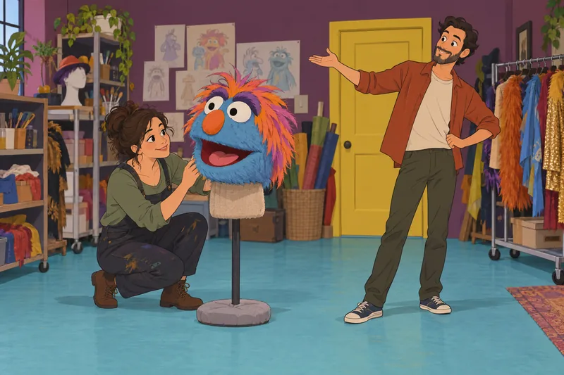 cuestionario ¿Qué Muppet surge al crear?
