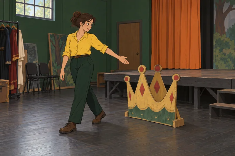 Which Owl House meets a theatrical challenge.
