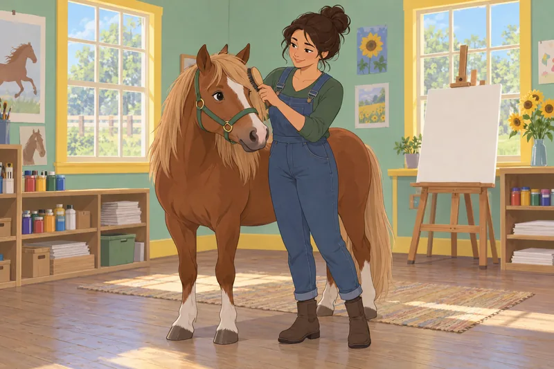 Which Pony Are: grooming reveals personality.