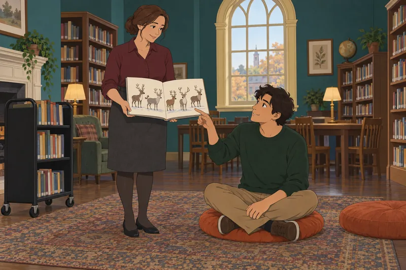 Which Reindeer Are explored through a picture book.