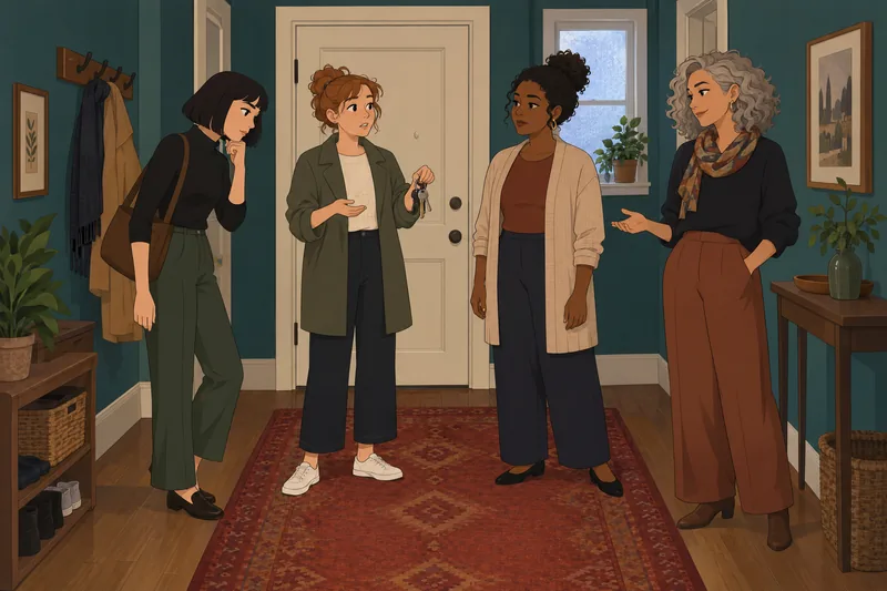Which Sex and four women discuss independence.