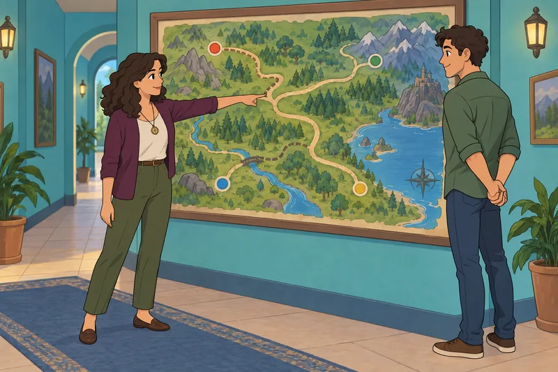 Quiz ¿Qué personaje sigue un camino.