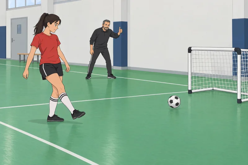 Quiz ¿Qué futbolista completa un remate preciso.