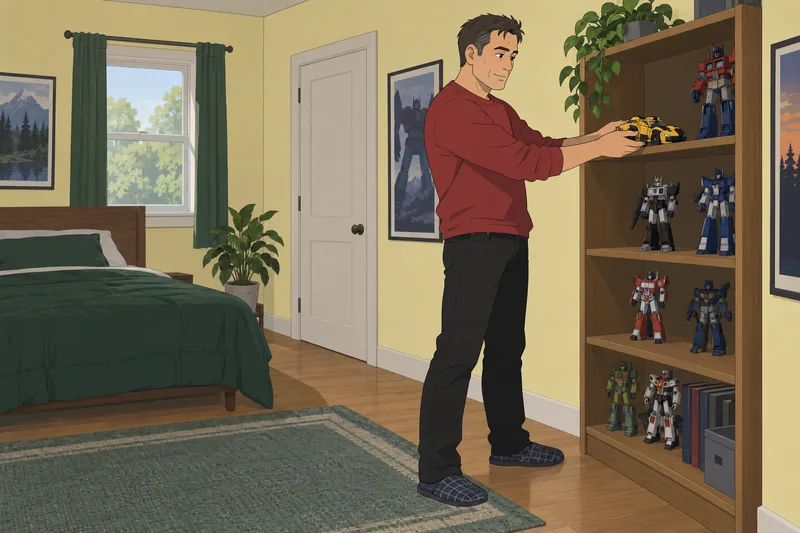 Which Transformer Are: a collector places a vehicle.