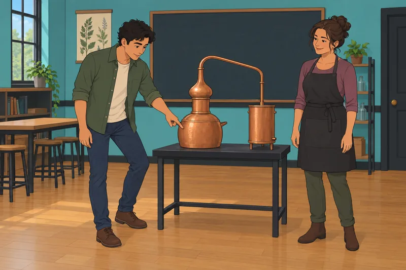 El cuestionario sobre whiskey muestra una clase.
