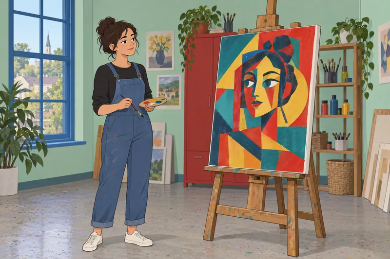 ¿Quién soy realmente? junto a un autorretrato.