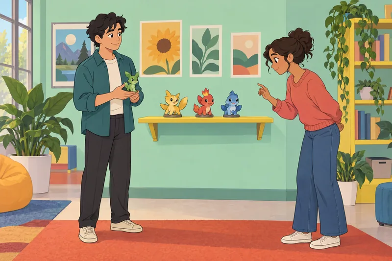 Who's That Pokemon: four choices spark a smile.