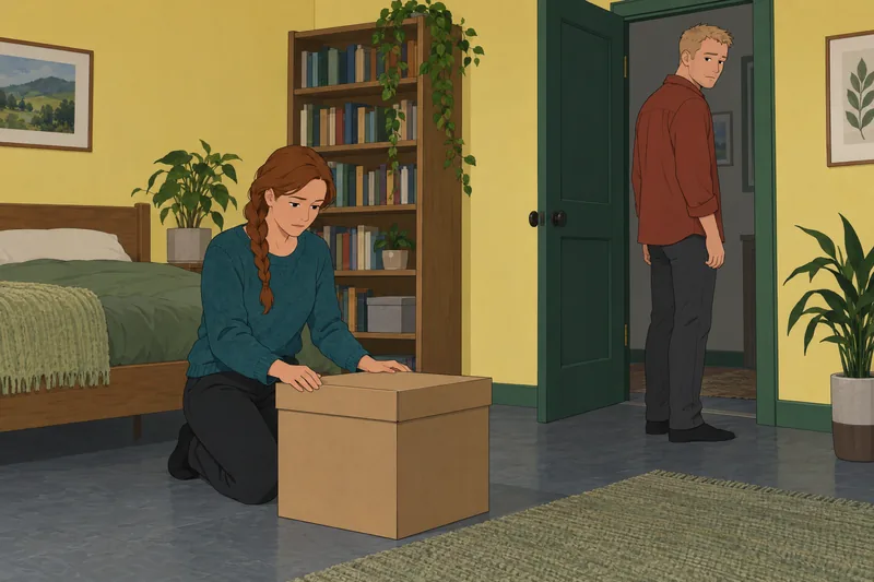 Quiz ¿Por qué — una caja marca el cambio.