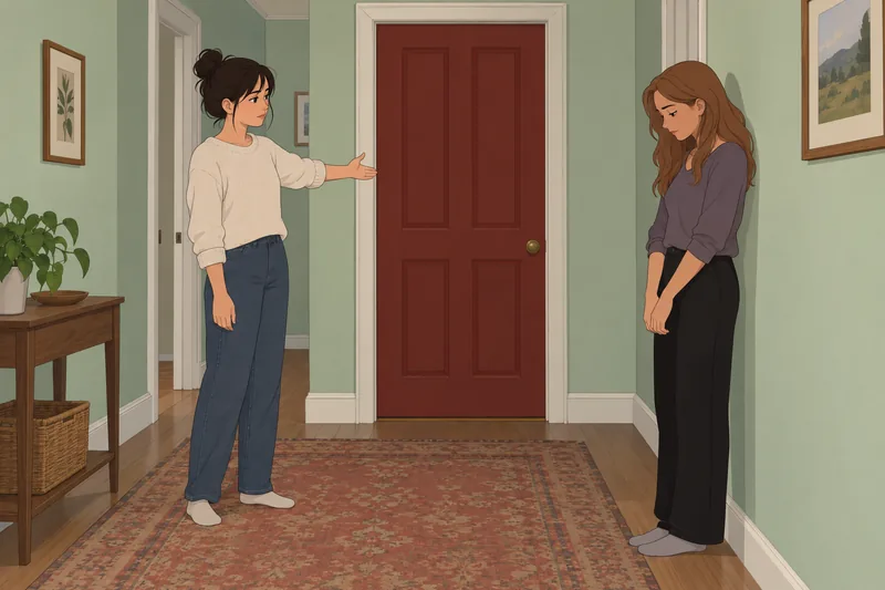 El cuestionario ¿Por qué muestra una puerta cerrada.