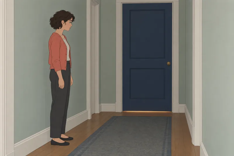 ¿Por qué me espera ante una puerta cerrada?