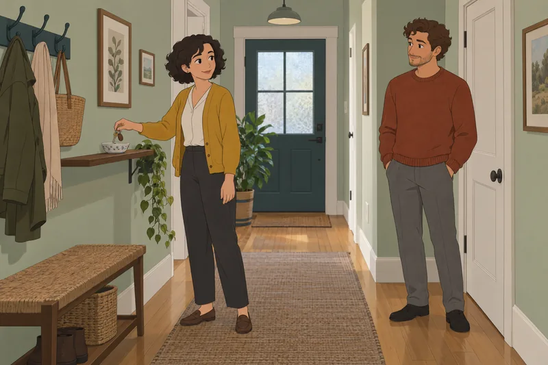 Wife Quiz shows calm shared communication at home.