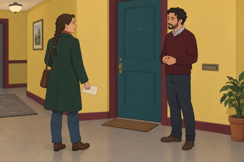 Will I Have a calm doorway talk?