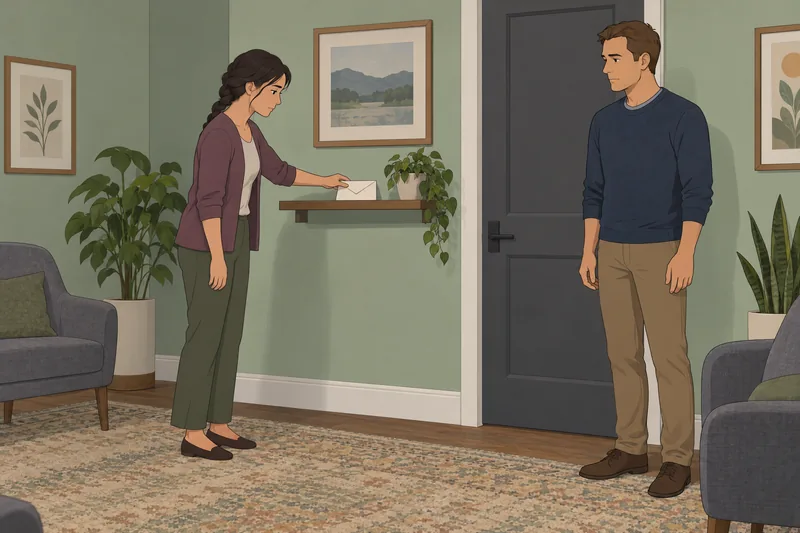 Will My Ex depicts a calm clinic decision.