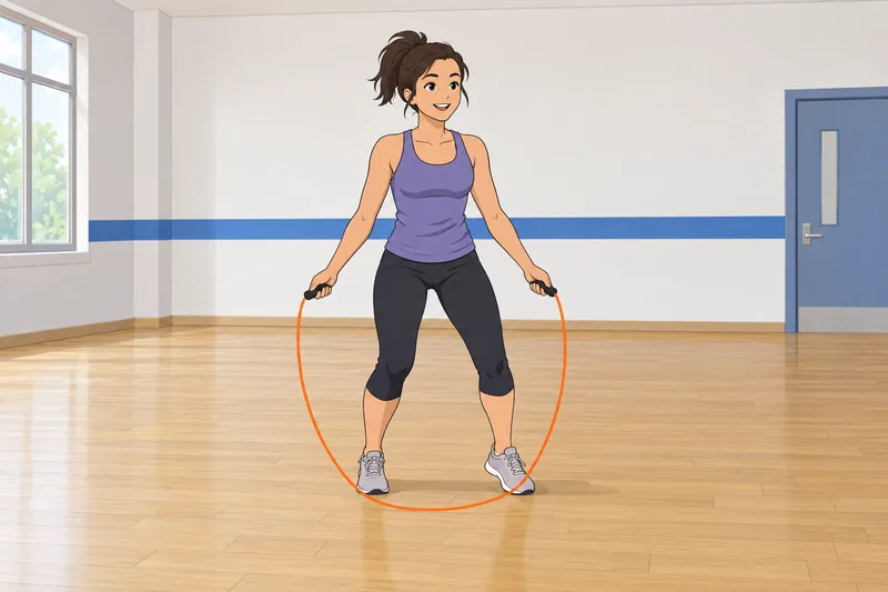 Workout Quiz presents a lively rope interval.
