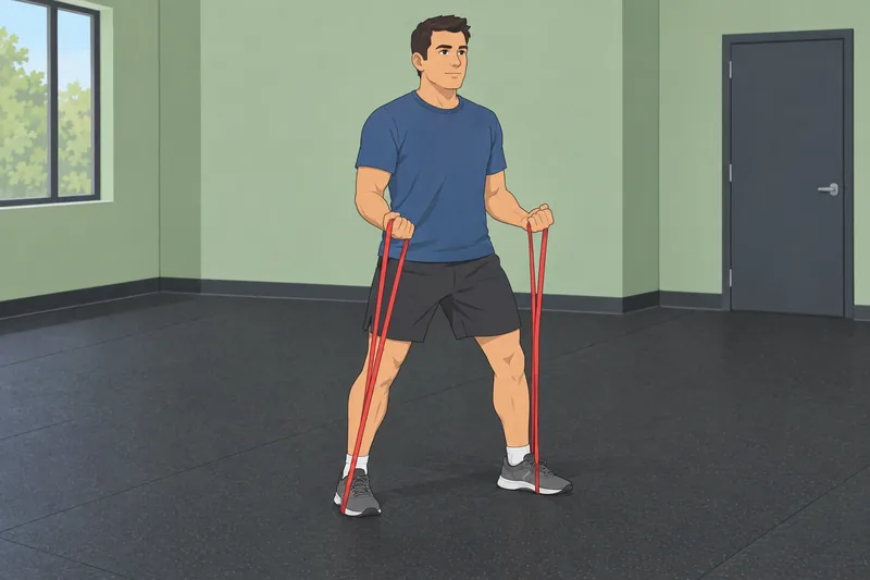 Workout Quiz shows controlled resistance training.