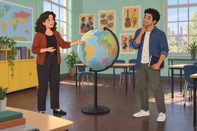 World Quiz Questions explore cultures through a globe.