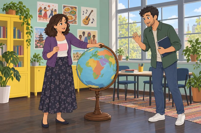 preguntas sobre el mundo conectan culturas en clase.