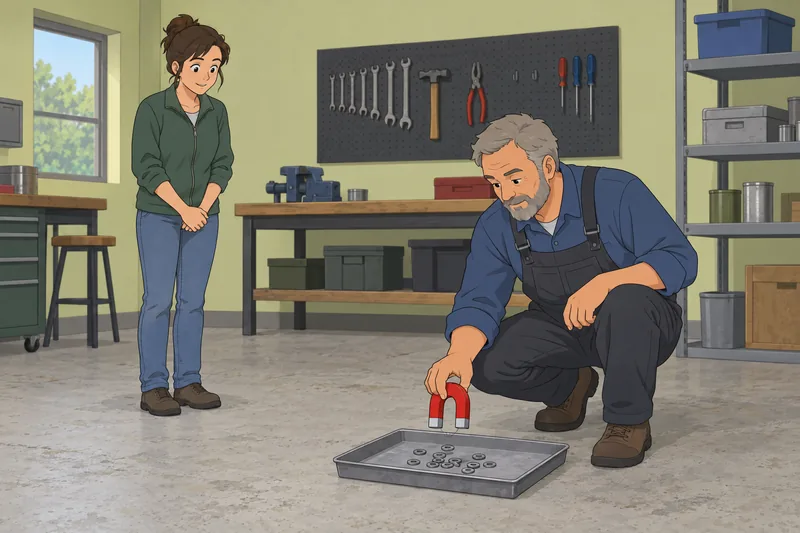 World's Easiest Quiz demonstrates a simple magnet.
