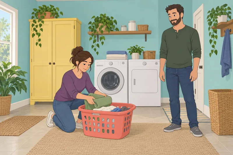 ¿Sería un buen novio? Las tareas muestran responsabilidad.