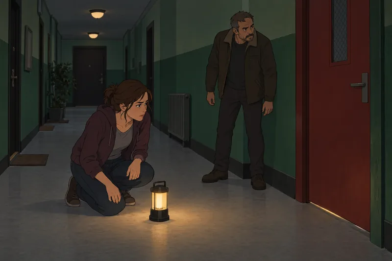Would You Survive in a dark apartment hallway?