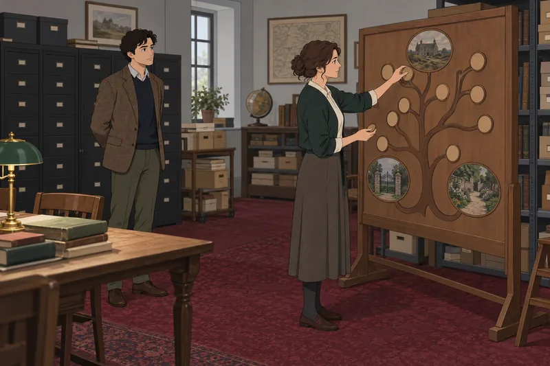 Wuthering Heights Quiz maps family connections.