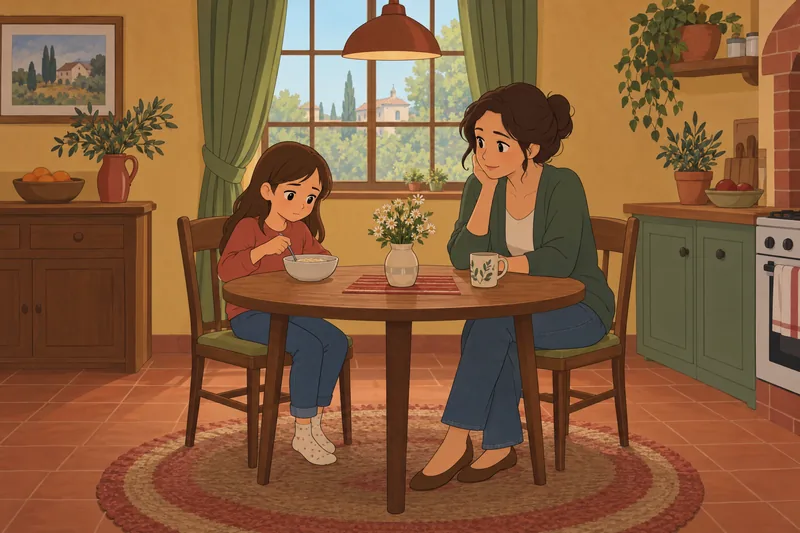 Is Your Child pausing over breakfast?