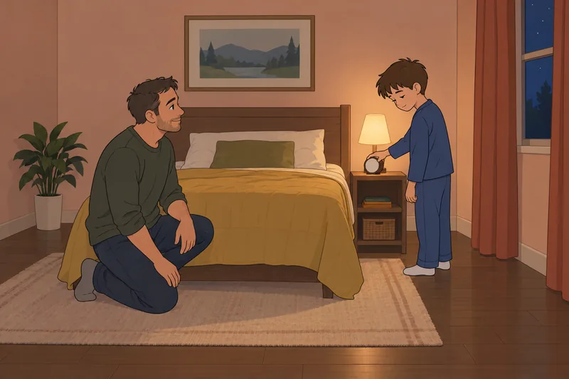 ¿Su hijo tiene un reloj para dormir?