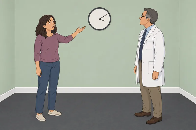 Consulta sobre la percepción durante una pausa.