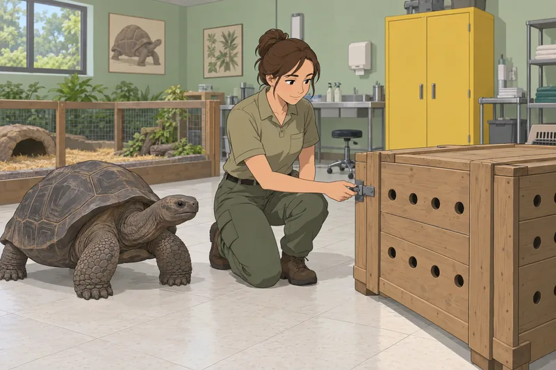Zoo Quiz shows careful zoo animal care.