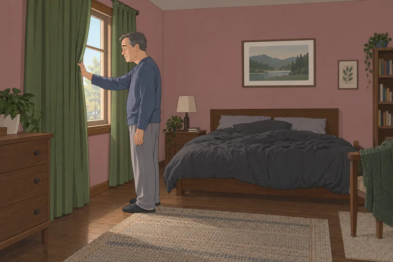 Zung Self-Rating Depression accompanies a quiet morning.