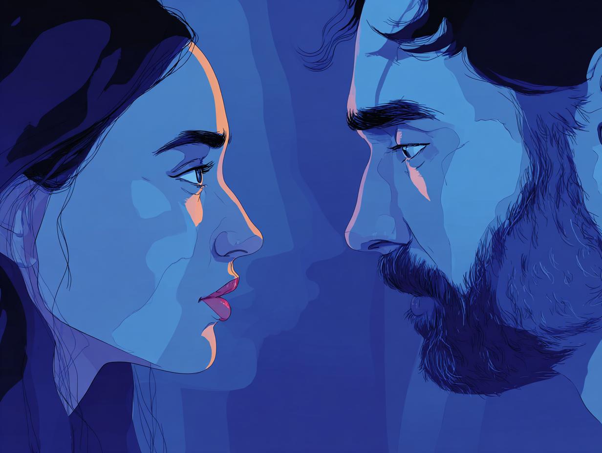 Conducta caliente y fría en las citas: qué significa y cómo responder — dibujo 2