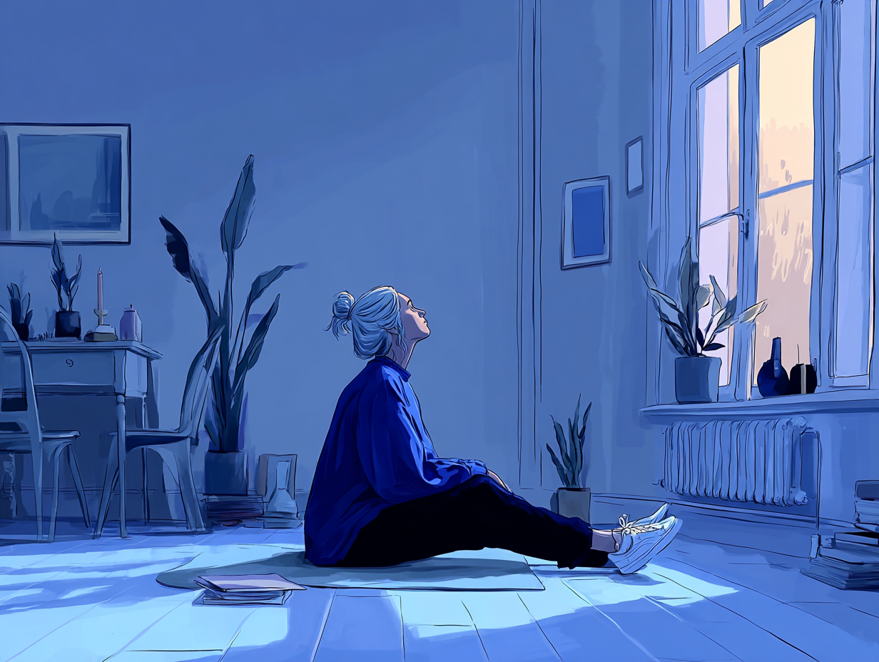 Cómo afrontar la muerte de un esposo: orientación psicológica para atravesar el duelo — dibujo 4