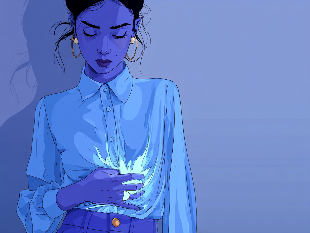 Heridas nucleares: una lista clara, cómo se forman y cómo funciona la sanación — dibujo 4