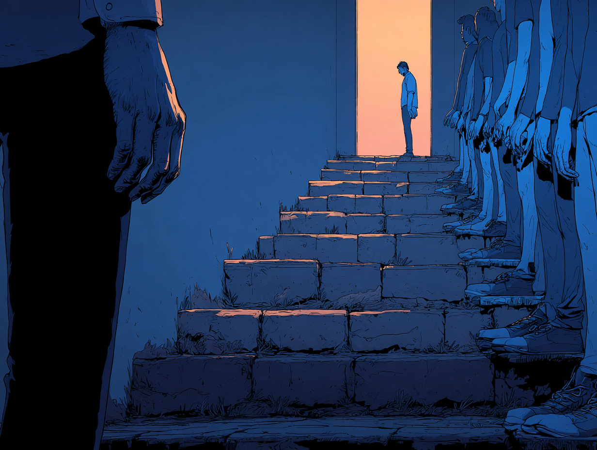 Miedo al éxito: por qué saboteas tus logros y cómo dejar de hacerlo — dibujo 3