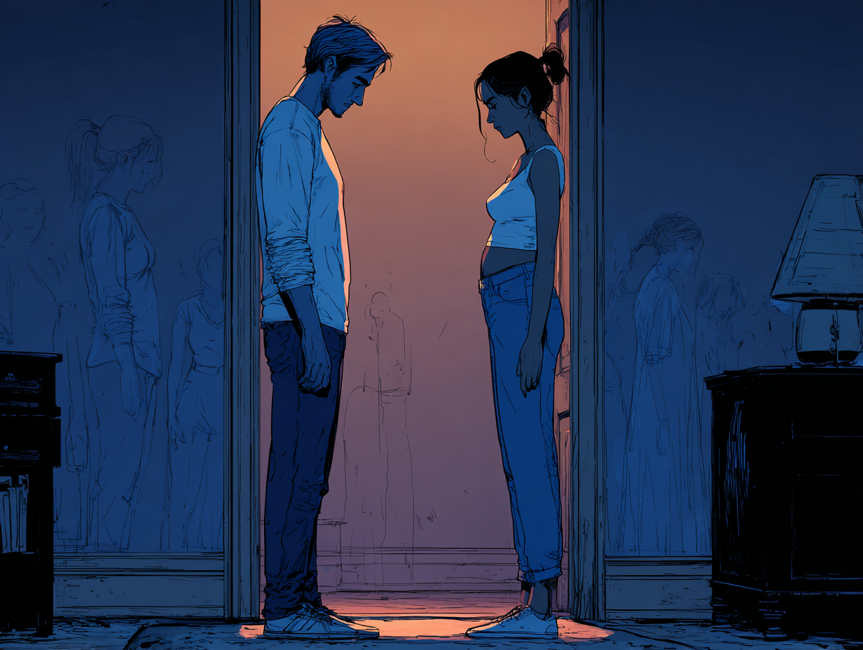 ¿Qué se considera engaño? Definir los límites en las relaciones — dibujo 3