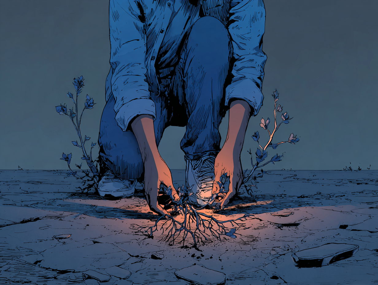 Cómo volver a encontrarte a ti mismo después de perder tu identidad en una relación — dibujo 3