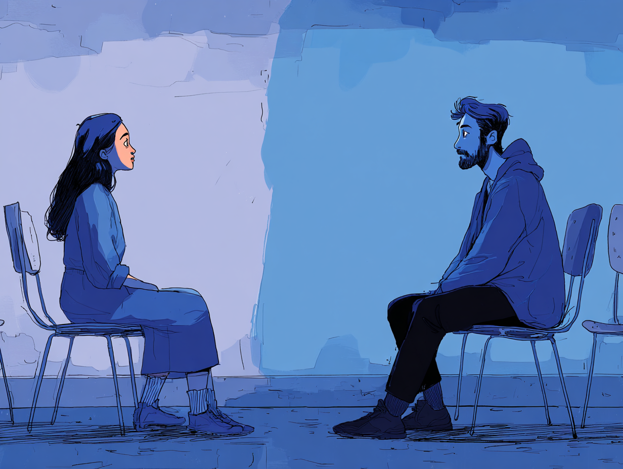 Dos evitativos despectivos en una relación: por qué se siente distante y qué puede ayudar — dibujo 4