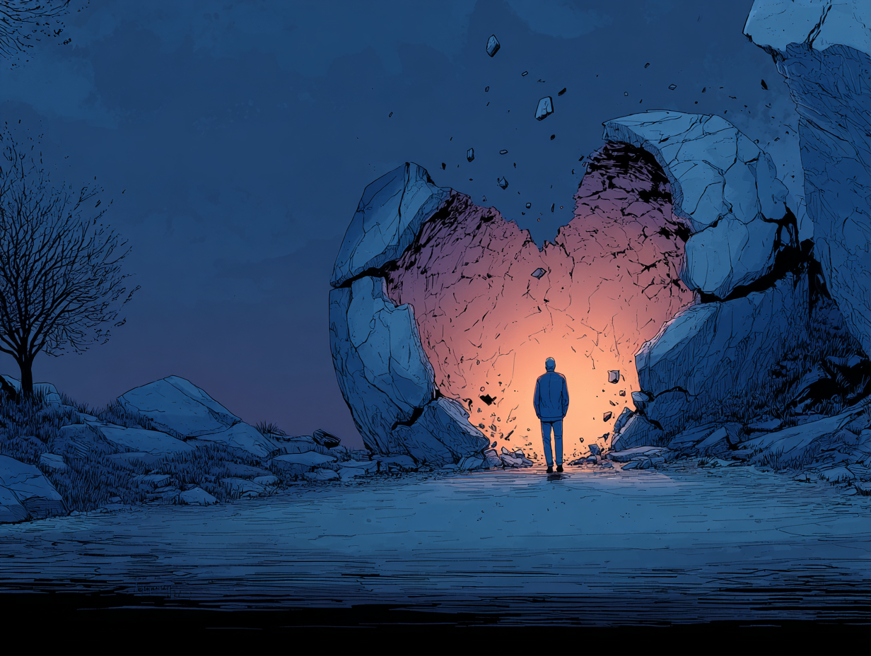 Síndrome de abandono conyugal: cuando tu pareja se marcha sin decir una palabra — dibujo 3