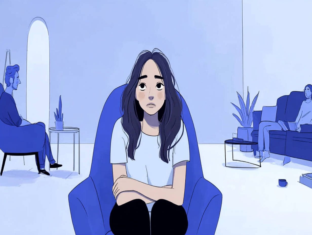 Cómo convencer a un adolescente para acudir a un psicólogo — dibujo 4